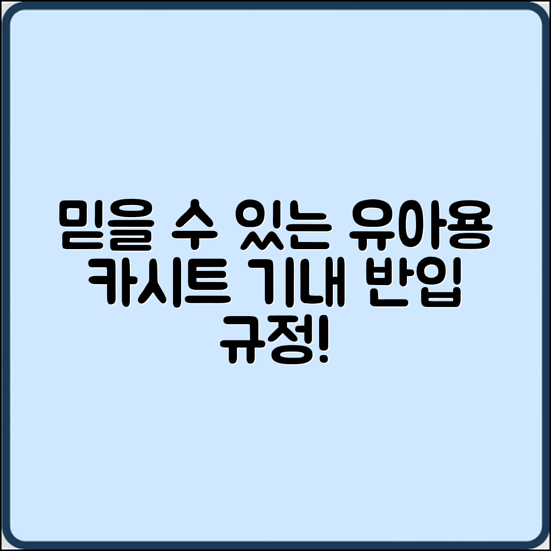 믿을 수 없는 유아용 카시트와 유모차 기내 반입 규정
