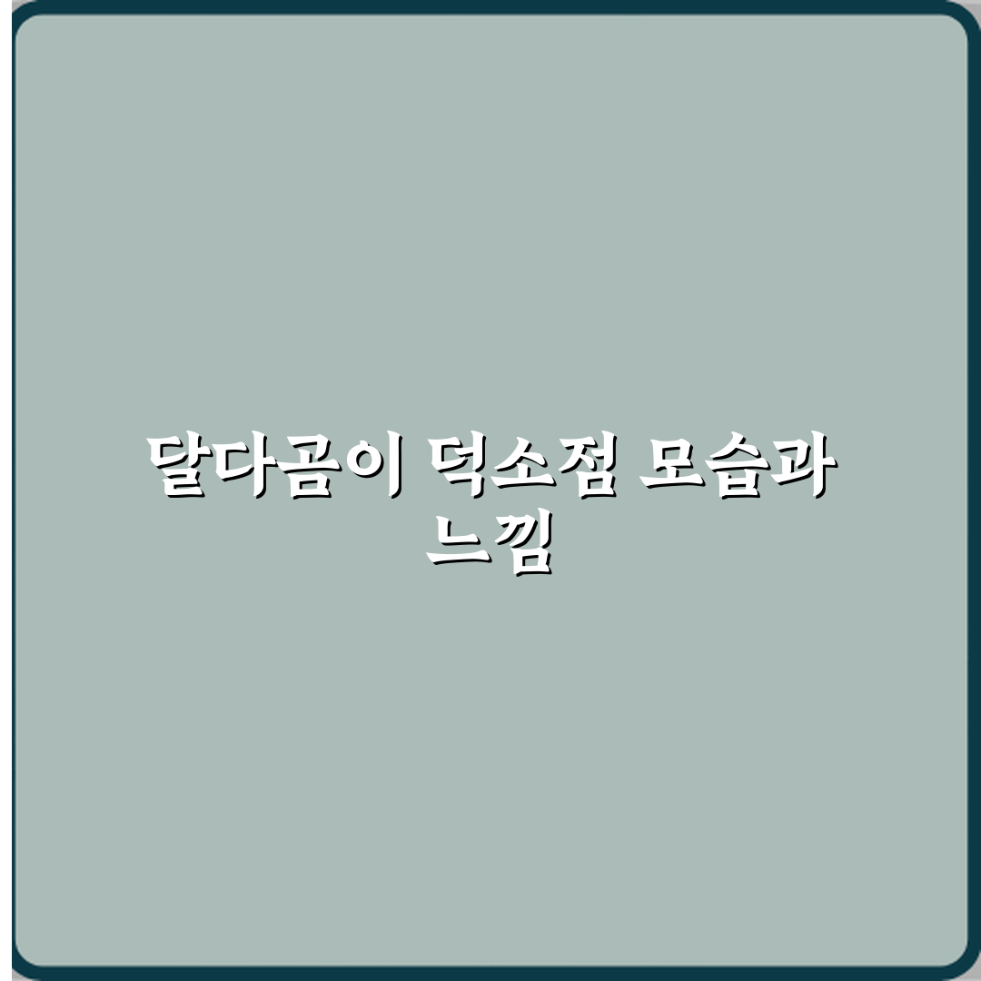 달다곰이 덕소점 방문기 | 카페 & 디저트 추천 리뷰